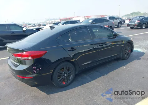2018 Hyundai Elantra Sel из США, поврежденный, VIN 5NPD84LF0JH276829